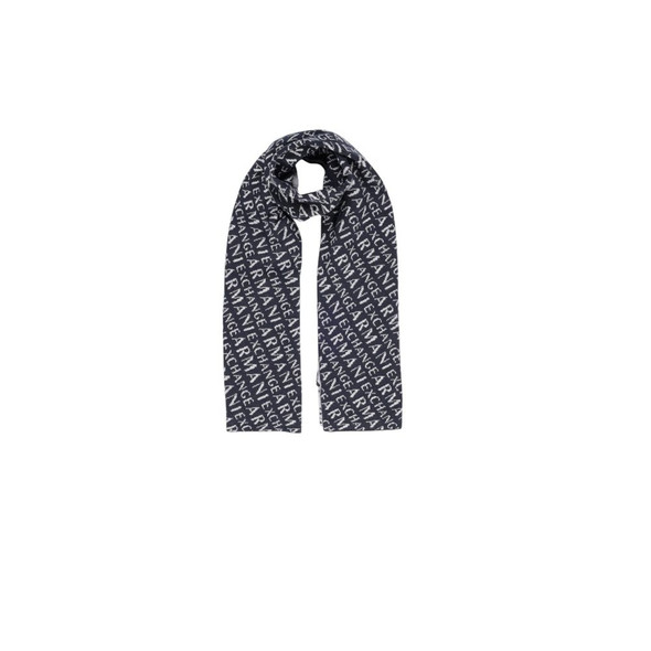 Armani Exchange Blue Polyamide Scarf Armani Exchange Blue Polyamide Scarf