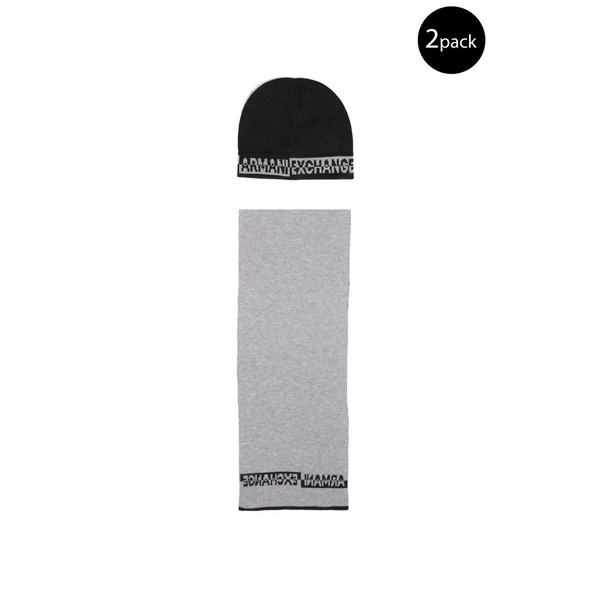 Armani Exchange Black Polyamide Scarf Armani Exchange Black Polyamide Scarf
