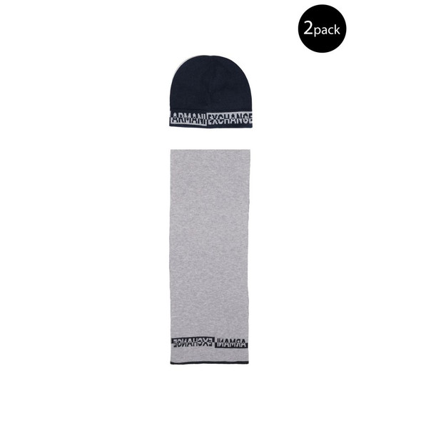 Armani Exchange Blue Polyamide Scarf AREX-14716400010 Armani Exchange Blue Polyamide Scarf AREX-14716400010
