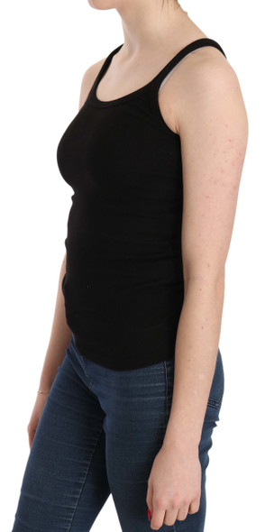 Black Sleeveless Spaghetti Strap Blouse Black Sleeveless Spaghetti Strap Blouse