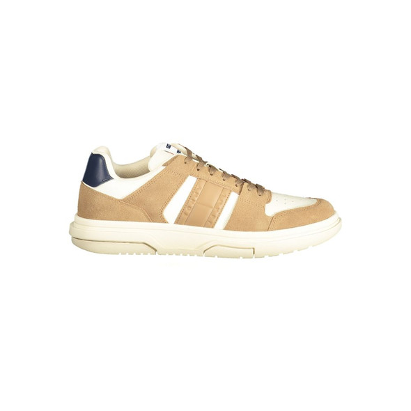Beige Leather Men Sneaker TO-33494 Beige Leather Men Sneaker TO-33494