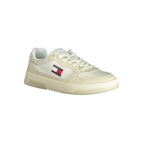 Beige Polyethylene Men Sneaker TO-33496 Beige Polyethylene Men Sneaker TO-33496