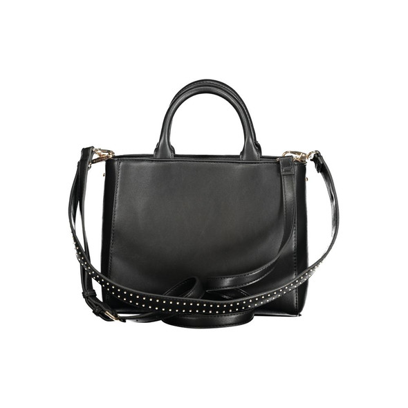 Mario Valentino Black Polyethylene Women Handbag VA-33509 Mario Valentino Black Polyethylene Women Handbag VA-33509