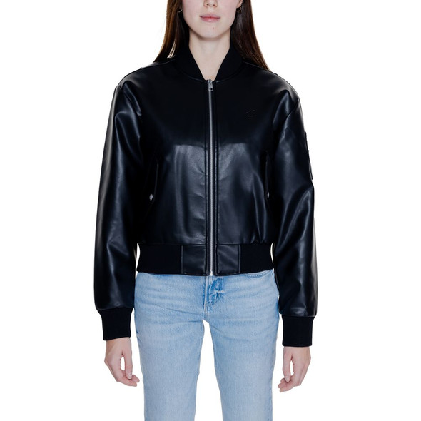 Black Polyethylene Jackets & Coat CA14563800009RO Black Polyethylene Jackets & Coat CA14563800009RO