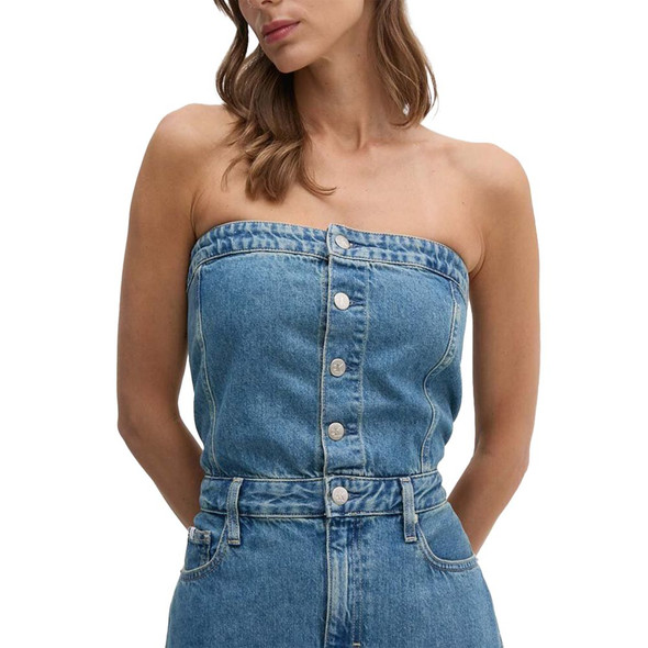 Blue Cotton Long Blue Cotton Long