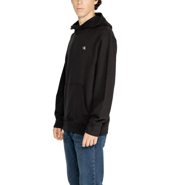 Black Recycled Cotton Hoody Black Recycled Cotton Hoody