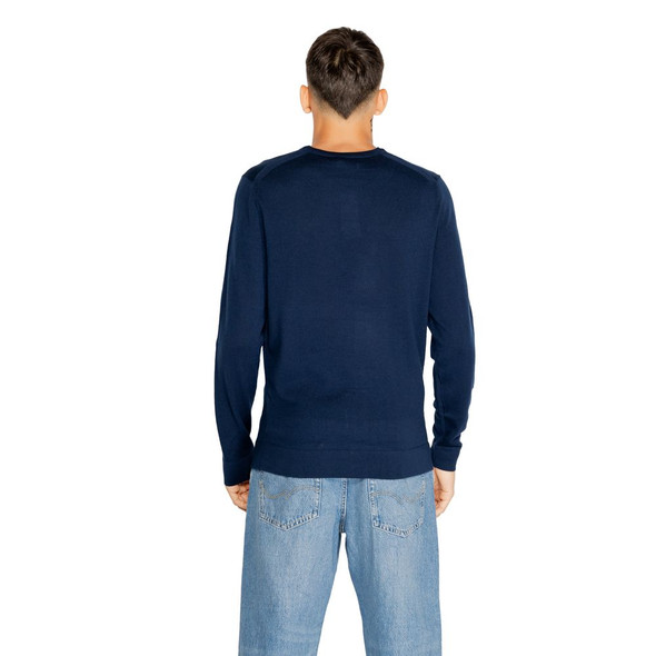 Blue Recycled Wool Sportswear Blue Recycled Wool Sportswear
