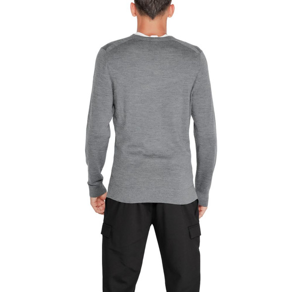 Gray Recycled Wool Sportswear Gray Recycled Wool Sportswear