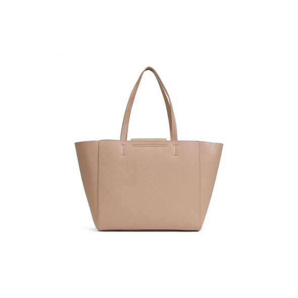 Beige Recycled Polyester Handbag Beige Recycled Polyester Handbag