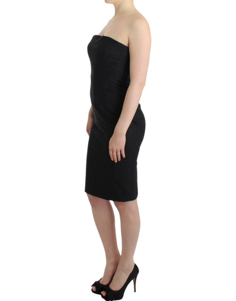 Gray strapless dress Gray strapless dress
