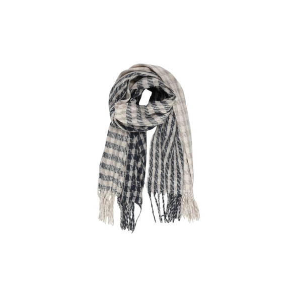 Gray Recycled Polyester Scarf ON14842800138RO Gray Recycled Polyester Scarf ON14842800138RO