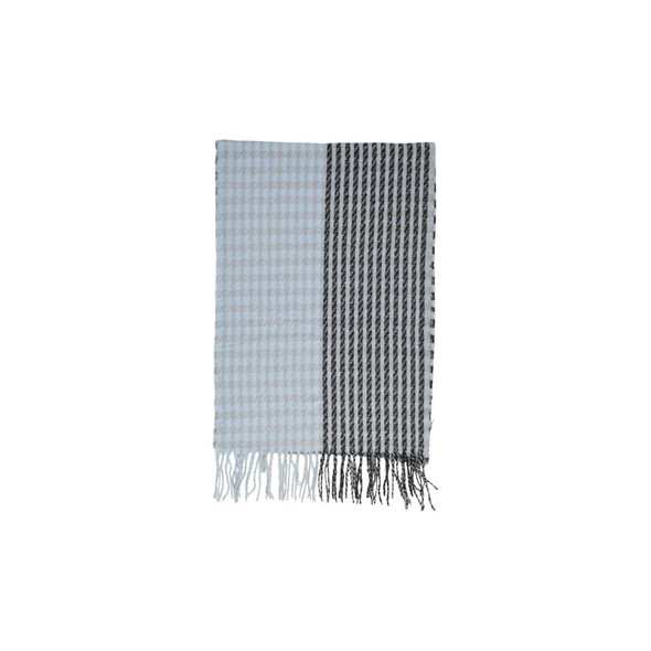 Blue Recycled Polyester Scarf Blue Recycled Polyester Scarf