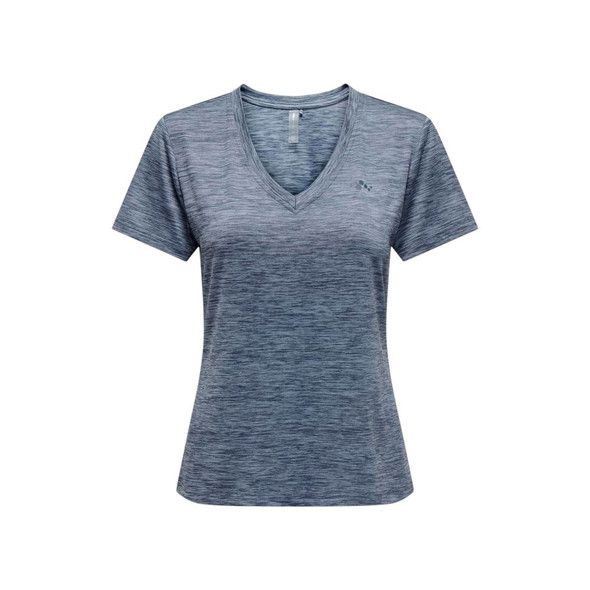 Blue Recycled Polyester T-Shirt Blue Recycled Polyester T-Shirt