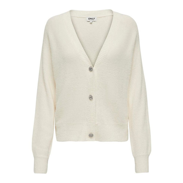 Cream Nylon Cardigan Cream Nylon Cardigan