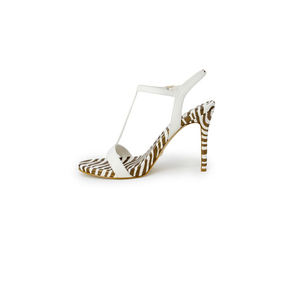 Guess White Leather High Heel Guess White Leather High Heel