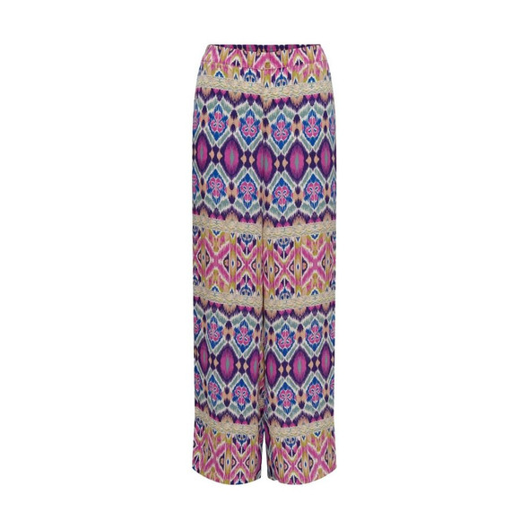 Multicolor Recycled Polyester Pant Multicolor Recycled Polyester Pant