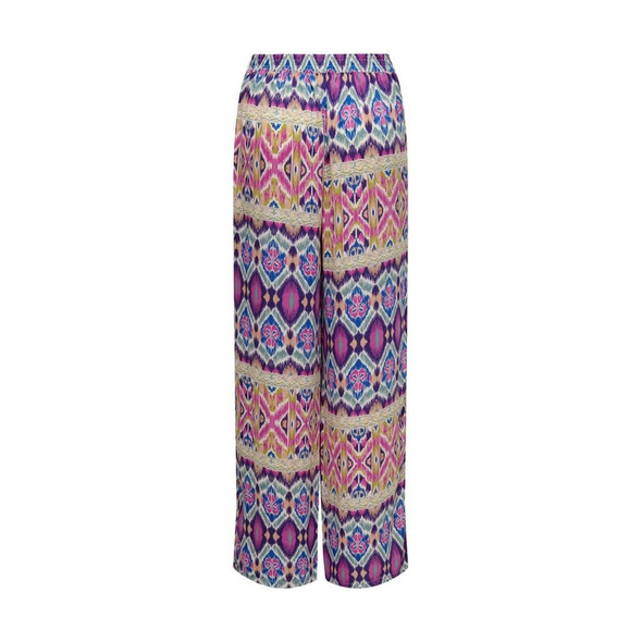 Multicolor Recycled Polyester Pant Multicolor Recycled Polyester Pant