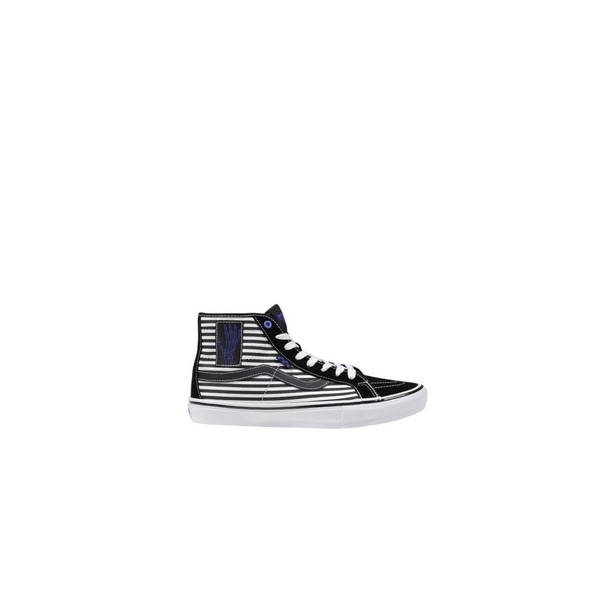 Black And White Leather Sneaker Black And White Leather Sneaker
