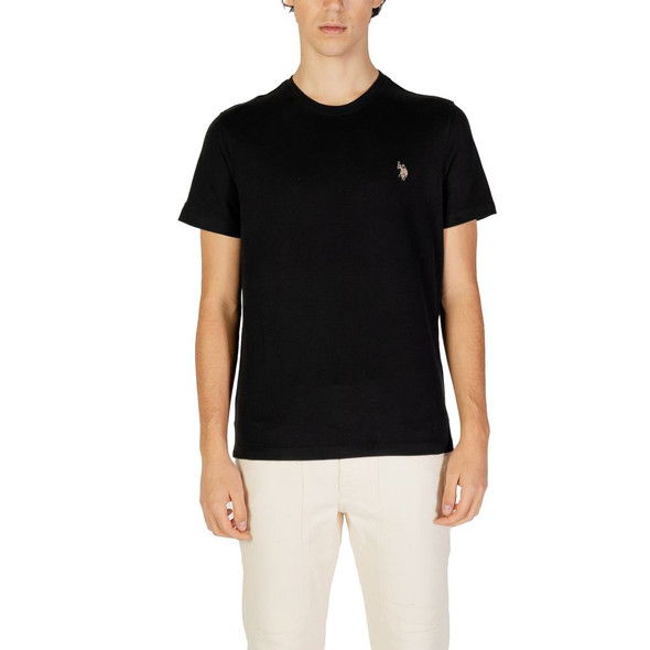 Black Cotton T-Shirt US15717800009RO Black Cotton T-Shirt US15717800009RO