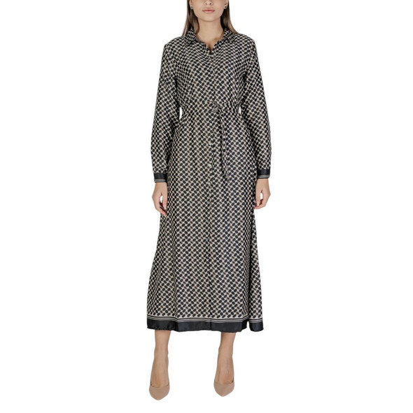 Only Black Recycled Polyester Long Only Black Recycled Polyester Long
