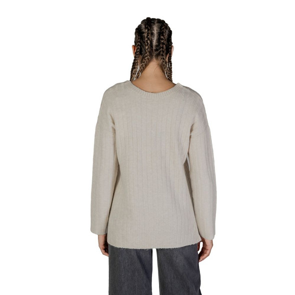 Beige Marabou Sweater VI15826102507RO Beige Marabou Sweater VI15826102507RO