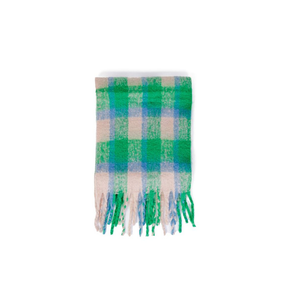 Green Polyester Scarf Green Polyester Scarf