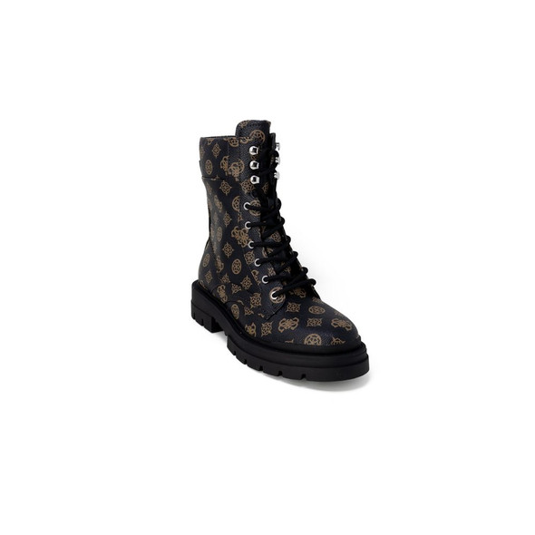 Brown Artificial Leather Boot Brown Artificial Leather Boot
