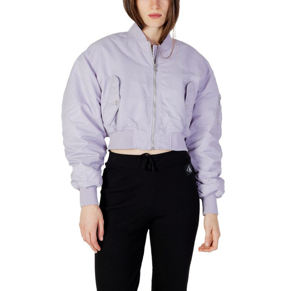 Purple Polyamide Jackets & Coat CA11558902203RO Purple Polyamide Jackets & Coat CA11558902203RO