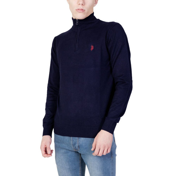 Blue Cotton Sweater US13146700010RO Blue Cotton Sweater US13146700010RO