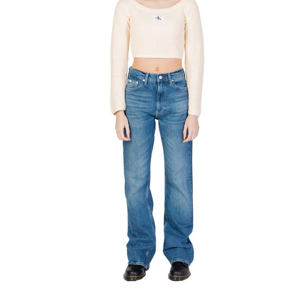 Blue Cotton Mom Jean Blue Cotton Mom Jean