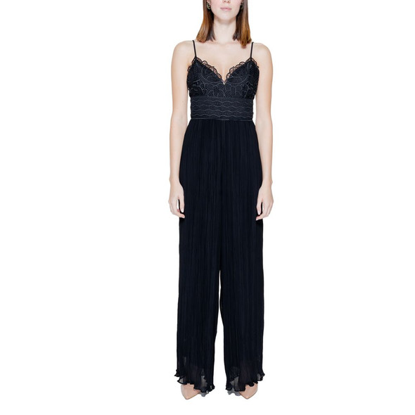 Black Polyester Jumpsuit GU13238600009RO Black Polyester Jumpsuit GU13238600009RO