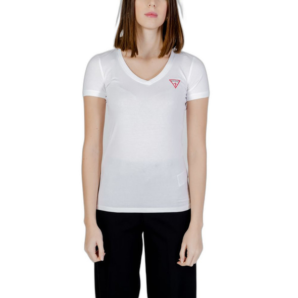 White Cotton T-Shirt GU13240000008RO White Cotton T-Shirt GU13240000008RO