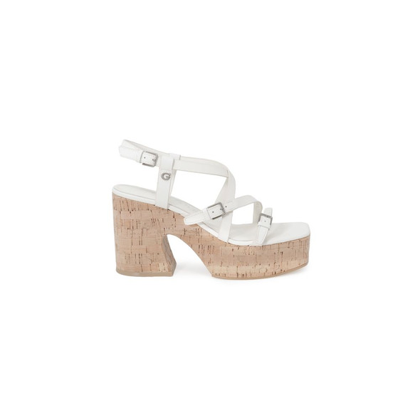 Guess Beige Leather High Heel Guess Beige Leather High Heel