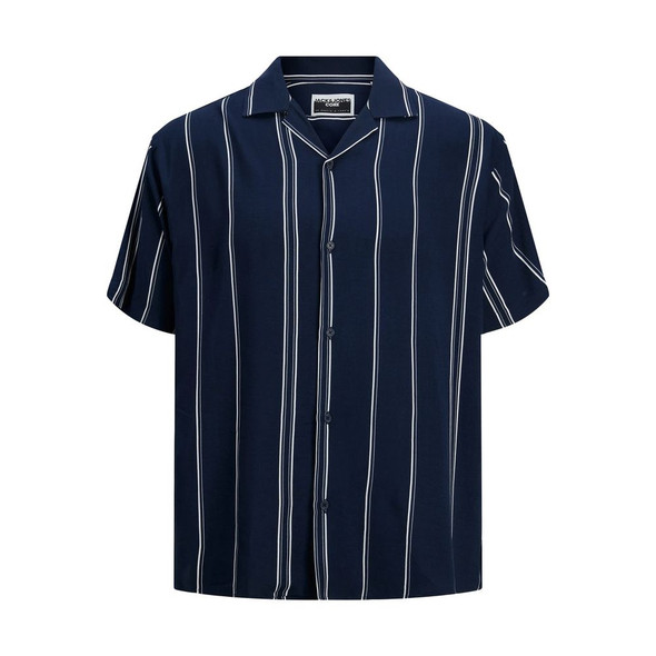 Blue Viscose Shortsleeve Blue Viscose Shortsleeve