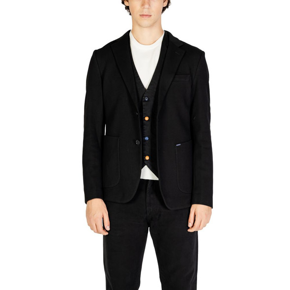 Black Cotton Blazer Black Cotton Blazer
