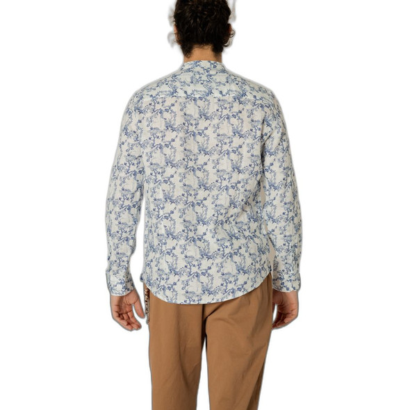Blue Linen Shirt GI13499200010RO Blue Linen Shirt GI13499200010RO