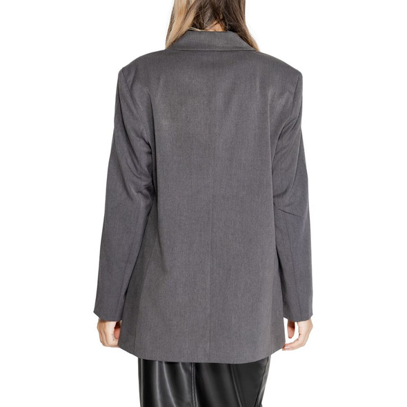 Only Gray Recycled Polyester Blazer Only Gray Recycled Polyester Blazer