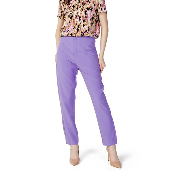 Purple Polyester Pant Purple Polyester Pant