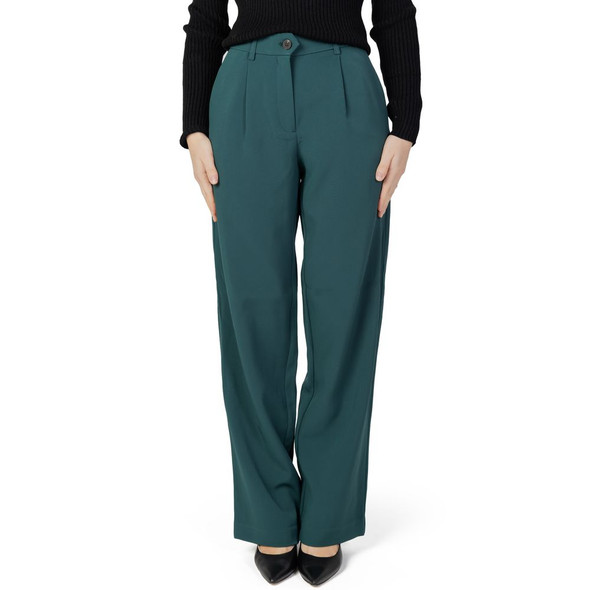 Green Recycled Polyester Pant Green Recycled Polyester Pant