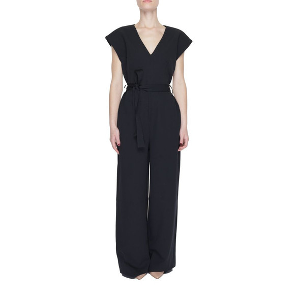 Black Polyester Jumpsuit VI13396800009RO Black Polyester Jumpsuit VI13396800009RO
