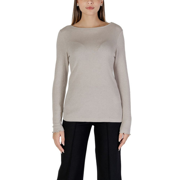 Beige Viscose Long Sleeve Beige Viscose Long Sleeve