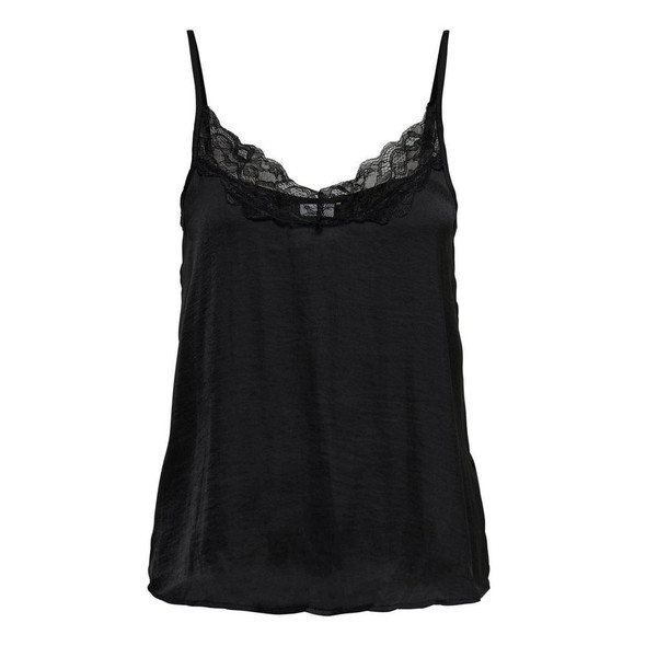 Black Polyester Tank Top Black Polyester Tank Top