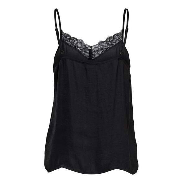Black Polyester Tank Top Black Polyester Tank Top