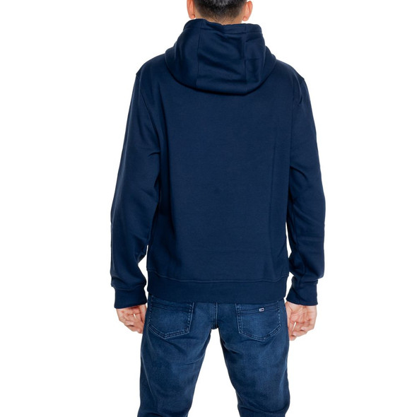 Blue Recycled Cotton Hoody Blue Recycled Cotton Hoody