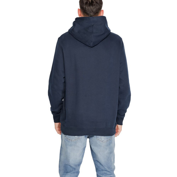 Tommy Hilfiger Jeans Blue Cotton Hoody Tommy Hilfiger Jeans Blue Cotton Hoody