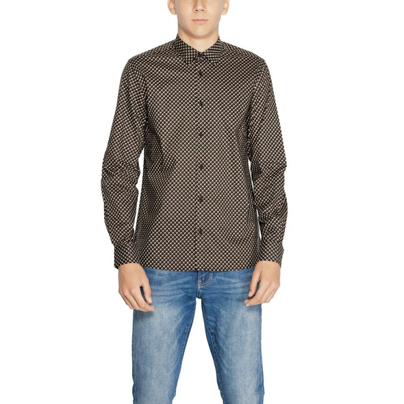 Brown Cotton Shirt Brown Cotton Shirt