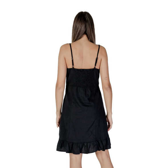Black Linen Midi Black Linen Midi