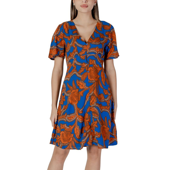 B.Young Blue Viscose Midi B.Young Blue Viscose Midi