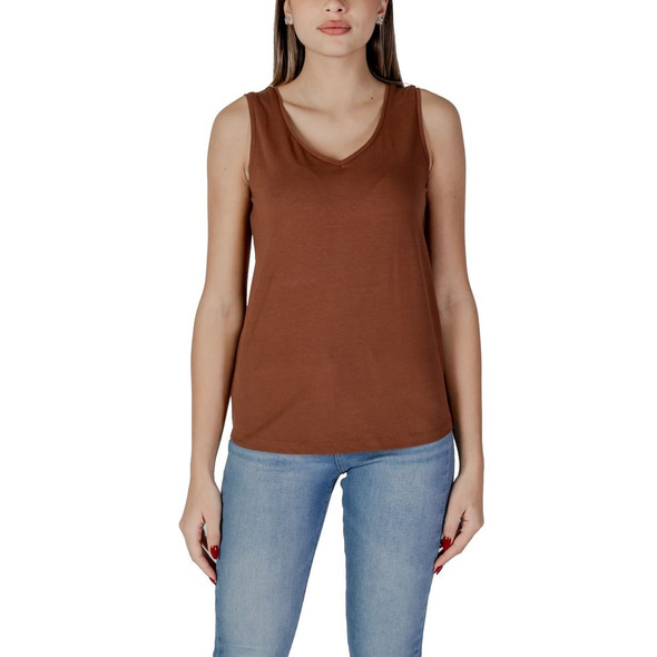 Brown Cotton Tank Top Brown Cotton Tank Top