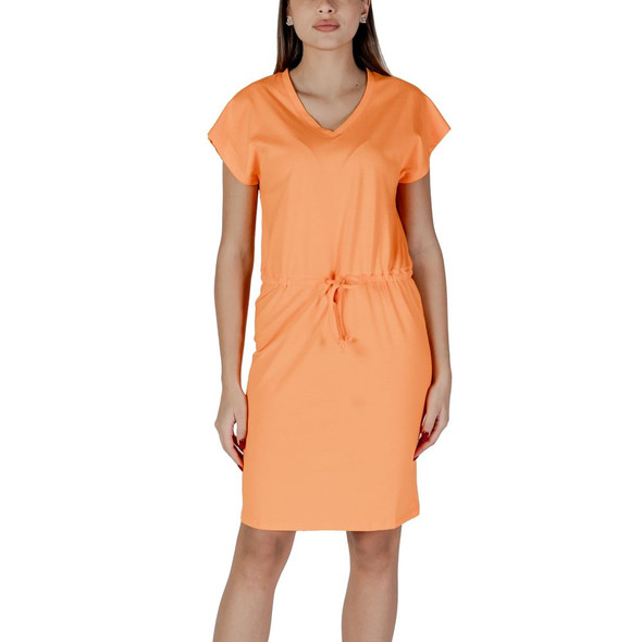 B.Young Orange Cotton Midi B.Young Orange Cotton Midi
